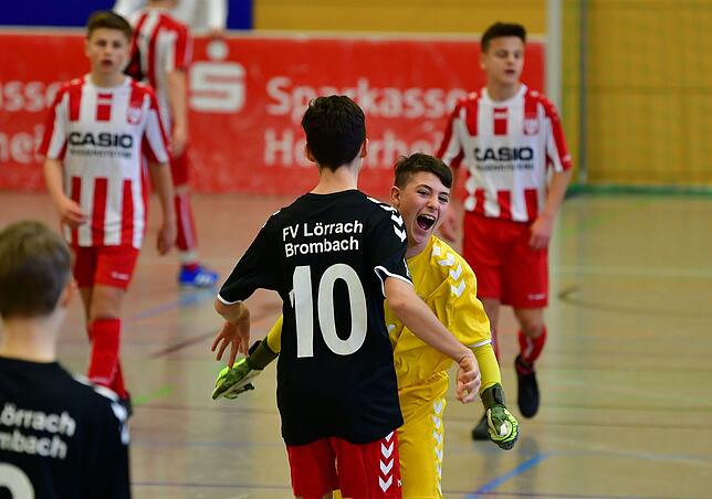 Bild 29: U15 des FV Lörrach-Brombach macht durch ein 8:1 gegen den FC Tiengen 08 den Gruppensieg klar
