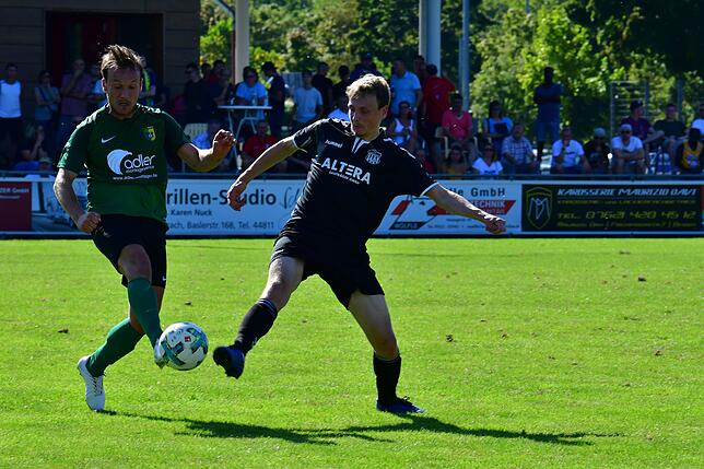 Bild 23: SV Herten holt nach 3:0-Führung nur ein 3:3 beim FV Lörrach-Brombach II &ndash; SV Herten &ndash; und wir haben Bilder!