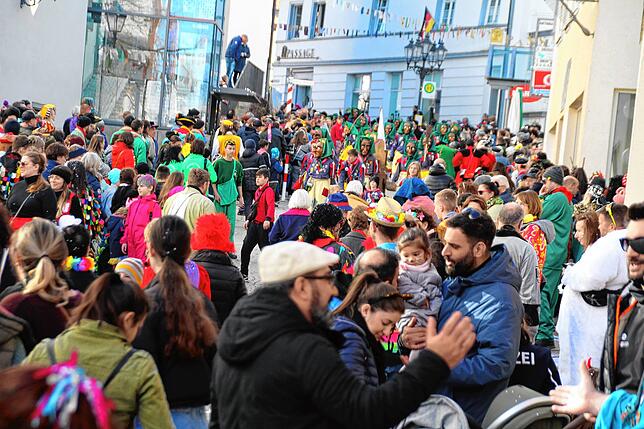 Die Auflösung in der Unteren Hauptstraße geschah etwas abrupt.