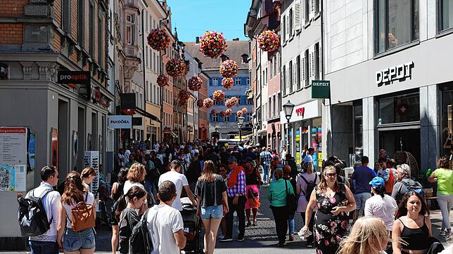 Die Nummer eins bei Einkaufstouristen aus der Schweiz: Konstanz.
