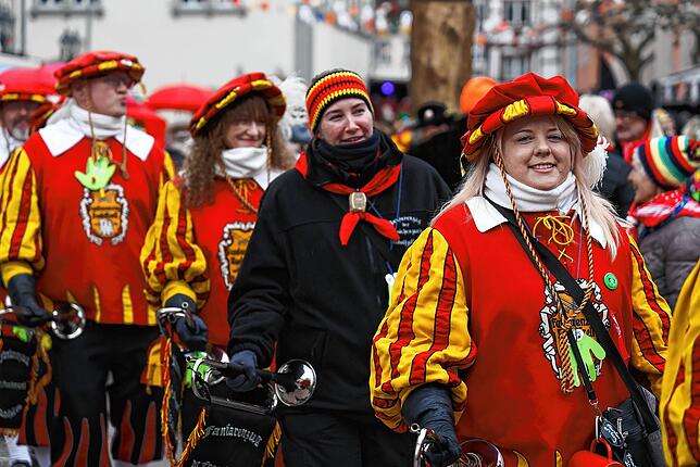 Bild 8: So bunt war der Rathaussturm in Radolfzell