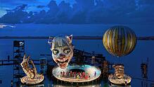 Ein bisschen gruselig ist er schon: der Rigoletto-Clown.