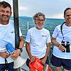 Die drei neuen Rettungsschwimmer im Strandbad: Dirk Kreidenweiß, Felix Schiedner und Klaus Weyermann (von links) helfen mit, dass die ...