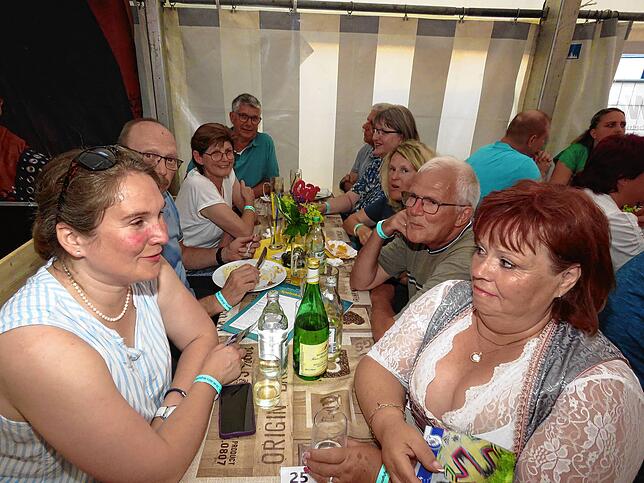 Bild 14: Dorfrocker rocken Festzelt in Leipferdingen