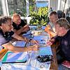 Daniel Trisner, Andreas Eppler, Jürgen Beirer und Victor Lindenmayer (von links) haben für den zweiten Band ihrer See-End-Geschichte(n) ...