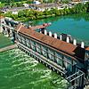 Das Wasserkraftwerk Laufenburg.