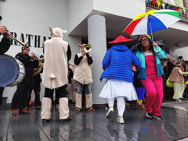 Bild 22: Fasnacht 2025: Narren übernehmen Daisendorfer Rathaus - die schönsten Bilder!