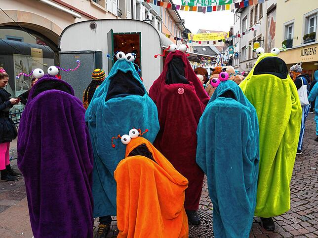 Krümelmonster gibt es offenbar nicht nur in blau.
