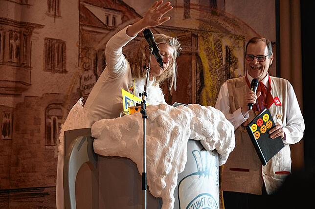 Bild 20: Alle Bilder vom Fasnetmäntig-Frühschoppen der Gottmadinger Gerstensäcke 2025