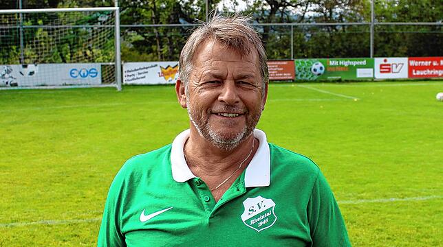 Raimund Hübner, Trainer SV Rheintal: „Durch die langjährige Zusammenarbeit in der Jugend ist es sicherlich ein besonderes ...