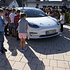 Eindeutig war der Tesla mit seiner Besatzung der Sieger in der Gunst der Kinder.