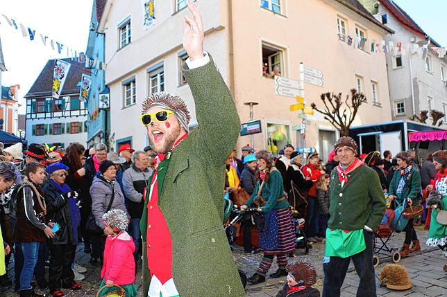 Bild 21: Die schönsten Bilder vom Fasnetsmäntig in Meßkirch (5)
