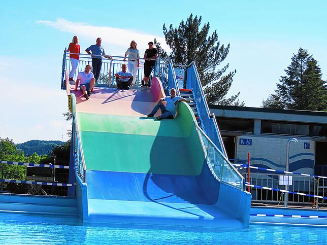 Der Sommer kann kommen, das Wehrer Parkbad öffnet am 1. Juli.