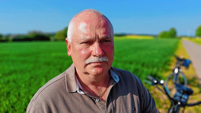 Er sieht keinen Bedarf am umstrittenen Bauprojekt: Harald Ziuber, Einwohner von Weilersbach.