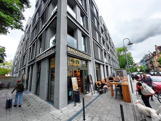 Backhaus Mahl in der Schottenstraße.