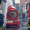 Der hochmoderne Löschroboter der Singener Feuerwehr war auch beim schweren Brand in der Konstanzer Innenstadt im Einsatz (Archivbild vom ...