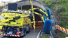 Im Tunnel Döggingen stehen wieder Wartungsarbeiten an. Das Bild stammt aus dem Jahr 2023.