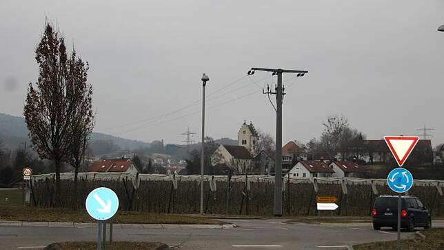 In Bergheim soll eine neue Wohnbaufläche entwickelt werden. Sie befindet sich unterhalb des Ortes an der K&nbsp;7742. Die Fläche, hier ...