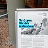 Dieses Schild weist an der Uni auf die nötige Handhygiene hin. Die Stadtverwaltung hat nun auch einen Leitfaden herausgegeben, wie sich ...