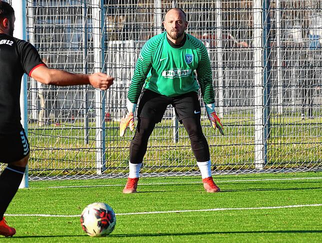 Nervenstark: Vadim Herz, hier ein Archivbild, parierte einen Strafstoß in der Partie gegen den FC Hauingen, dennoch unterlag ...