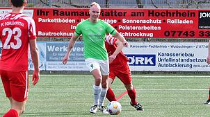 Derbysieger: Marius Thoma erzielte beide Treffer zum 2:1-Erfolg der SG Mettingen/Krenkingen gegen den Lokalrivalen FC Schlüchttal.