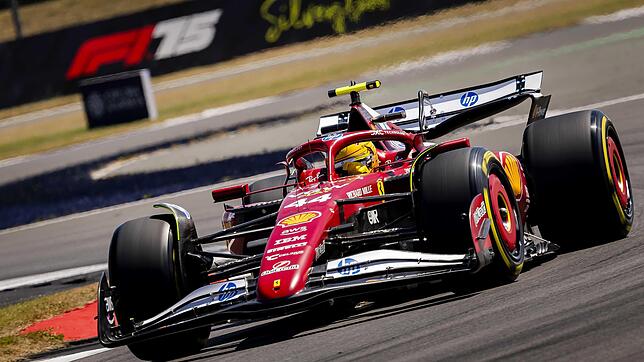 Lewis Hamilton in seinem Ferrari – Formel-1-Autos kosten die Rennställe viel Geld.