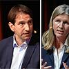 (Archivbilder) Von links: Andreas Jung (CDU), Ann-Veruschka Jurisch (FDP) und Lina Seitzl (SPD) bei der SÜDKURIER-Wahlarena 2021. Wie ...