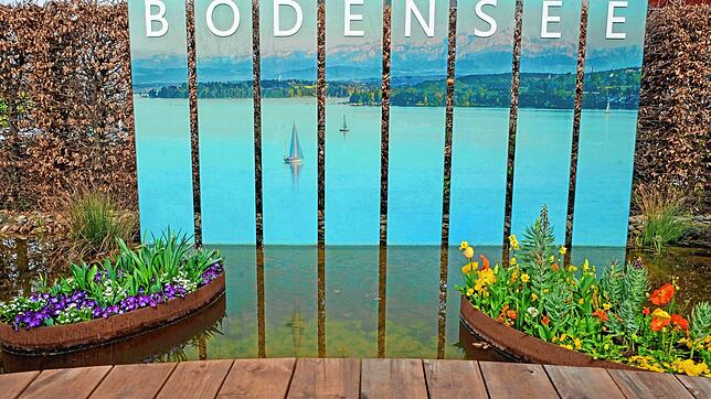 Einen kleinen Appetitanreger auf die schwimmenden Gärten hatte Überlingen bei der Bundesgartenschau 2019 in Heilbronn im Rahmen der ...