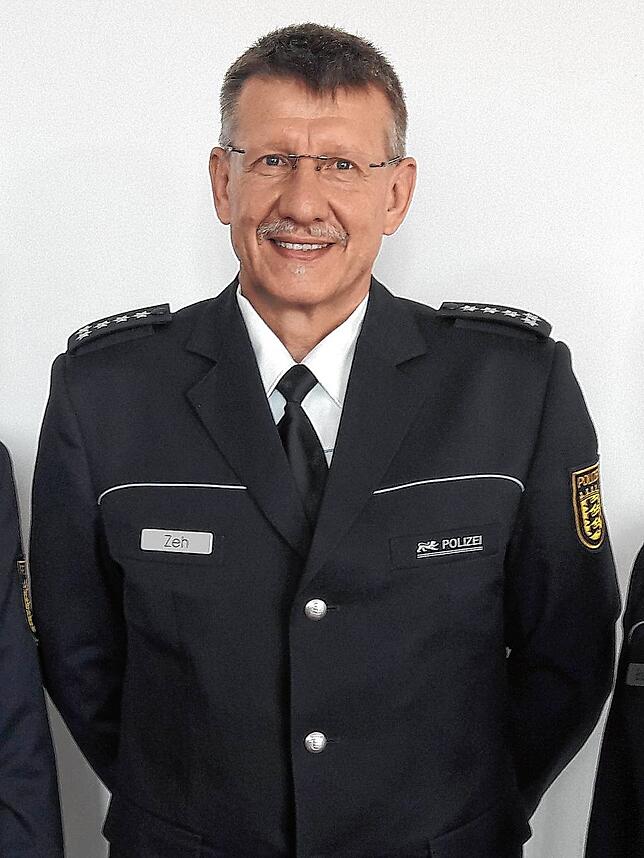 Bad Säckinger Revierleiter Albert Zeh in seiner Uniform.