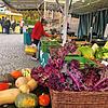 Noch gibt es Gemüse wie dieses auf dem Singener Wochenmarkt, doch die Auswahl wird geringer.