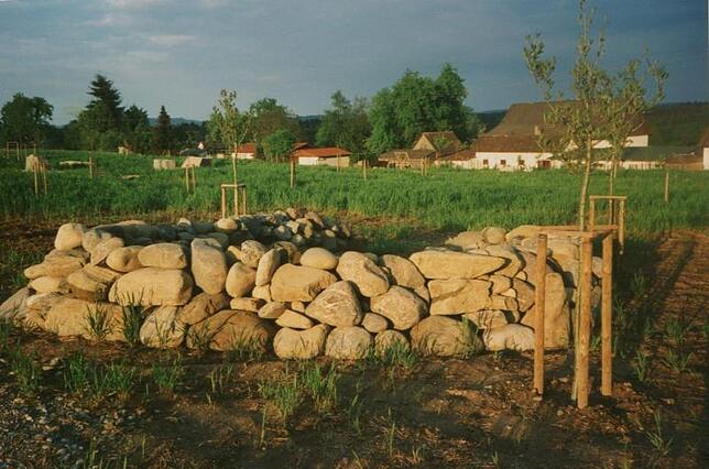 Der Werkpark Neue Kunst am Ried im Jahr 1999, "ein Ort für Tiere".