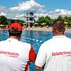 Blick auf das Becken im Lörracher Schwimmbad (Archivbild). Bis 18. August 2024 ist der Bedebetrieb im Parkschwimmbad eingestellt, das ...