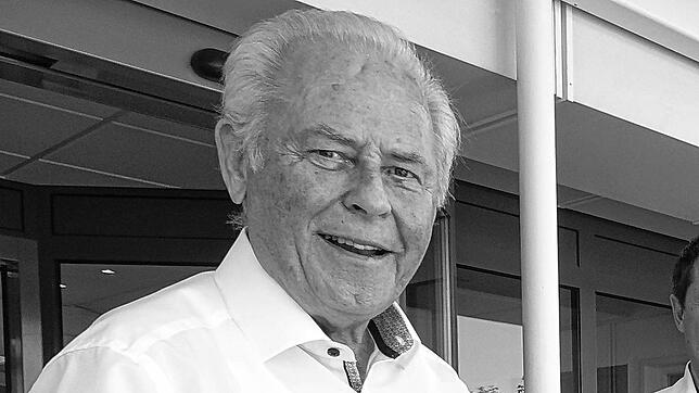 Unternehmer Hans Bommer ist kurz vor seinem 87. Geburtstag verstorben.