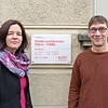 Martina Zipse-Warkotsch und Frank Meißner freuen sich auf den Theater-Workshop mit Tempus fugit. Bild: Clara Heße