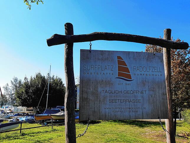 Der Surfplatz in Radolfzell