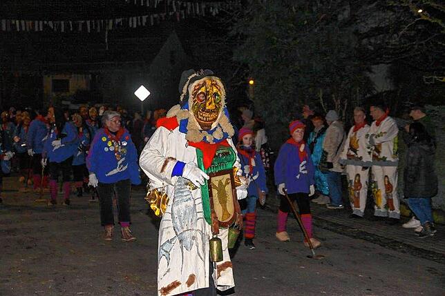 Bild 24: Heudorf im Hegau: Nachtumzug der Heuliecher begeistert mit festlicher Stimmung