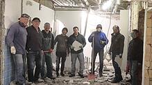 Dieses Mal sind Walter Strobel (von links), Bernhard Kuberczyk, Martin Kuberczyk, Dominik Furtwängler, Jonas Beha, Ralf Bächle, Martin ...
