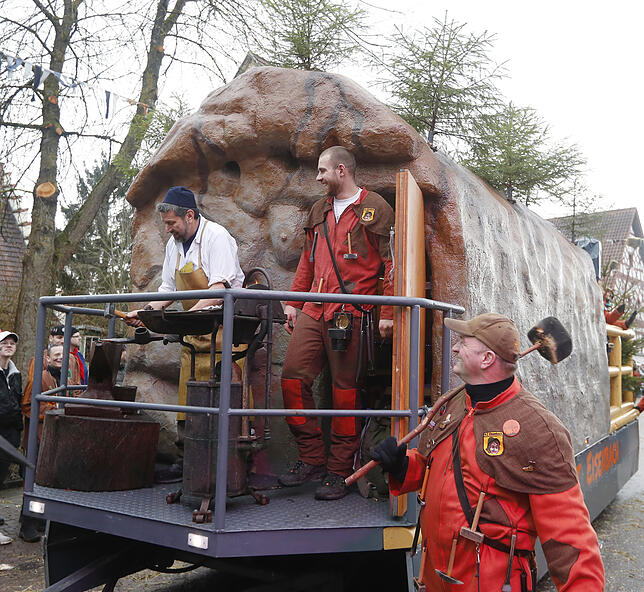 Bild 37: Bilder zum großen Narrentreffen in Pfohren (4)