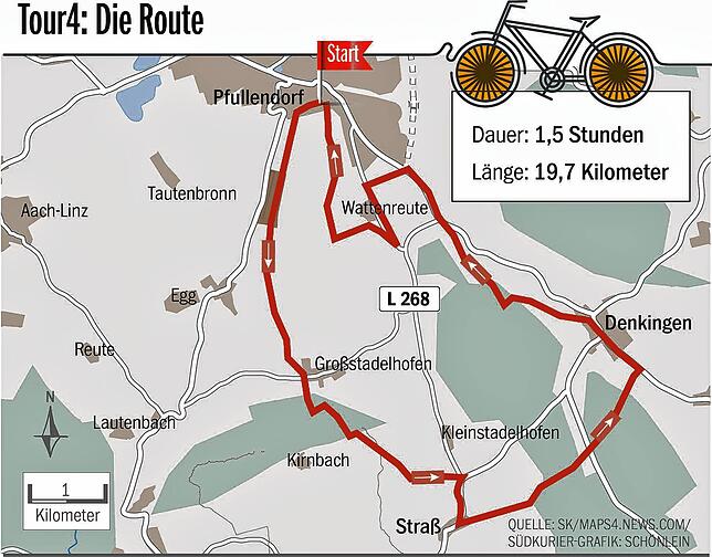 Bild 1: Bisons, Kapellen und glückliche Hühner: Mit dem Rad durch die Region