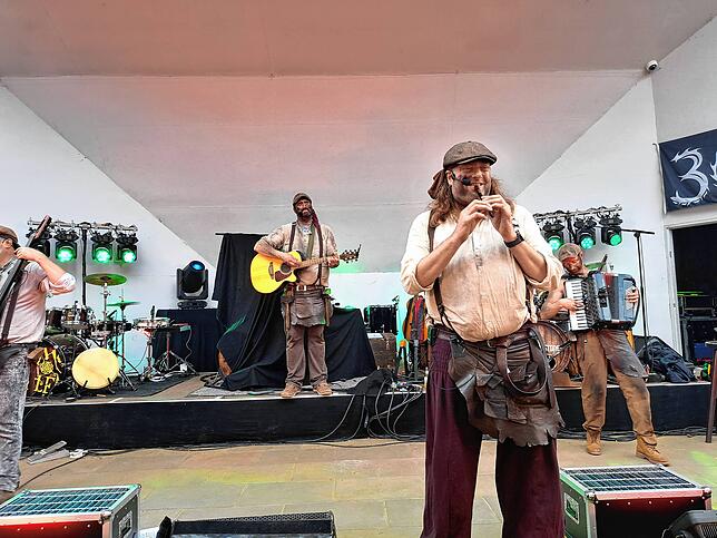 Bild 5: So bunt ist das Mittelalterliche Spectaculum in Bad Säckingen (2)