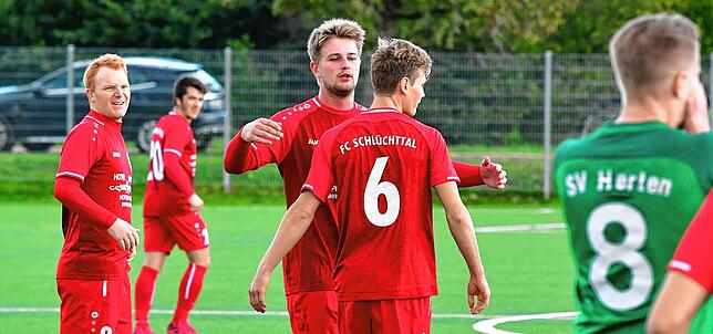 Bild 37: SV Herten gleicht erst spät gegen den FC Schlüchttal aus &ndash; hier gibt es Bilder!