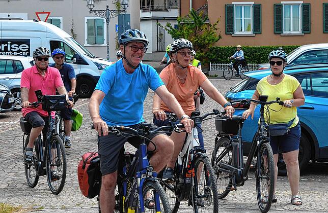 Bild 15: Eindrücke vom Auftakt des Stadtradelns in Markdorf