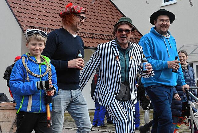 Bild 4: Die schönsten Bilder vom Rathaussturm in Riedheim &ndash; Teil 1