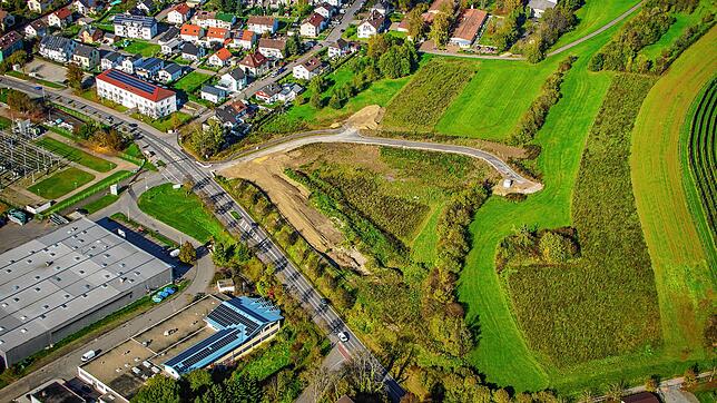 Das künftige Baugebiet Kapellenäcker in Stockach im Oktober 2022. (Archivbild)