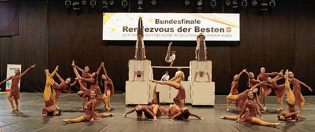 Die Blues Brothers waren mit 32 Mitgliedern beim Bundesfinale.