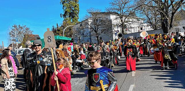 Bild 13: Bilder vom Fasnet Mäntig Umzug in Gottmadingen