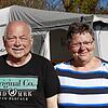 Glücklich als Dauercamper in Hagnau: Christa und Horst Sessler aus Pfullendorf.