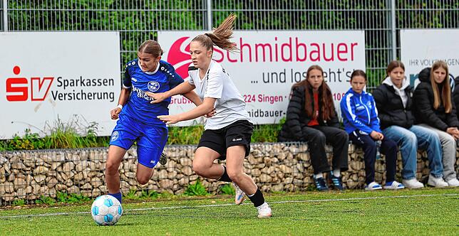 Bild 2: Unsere große Bildergalerie vom Oberliga-Spiel der B-Mädchen des Hegauer FV gegen den FV Deuchelried