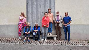 Sie blicken zuversichtlich in die Zukunft (von links): Renate Hold (Leitungsteam), Helga Wagner (Wahlgroßeltern), Doris Kiefer ...