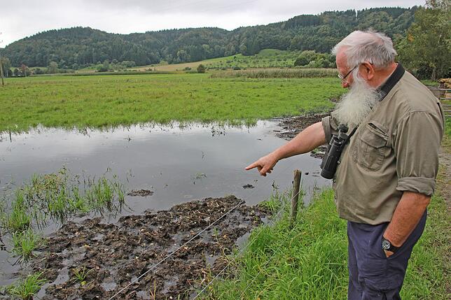 Peter Berthold hat mit der Heinz Sielmann Stiftung über 100 Biotope in der Region zwischen Singen und Sigmaringen eingerichtet. Das ...
